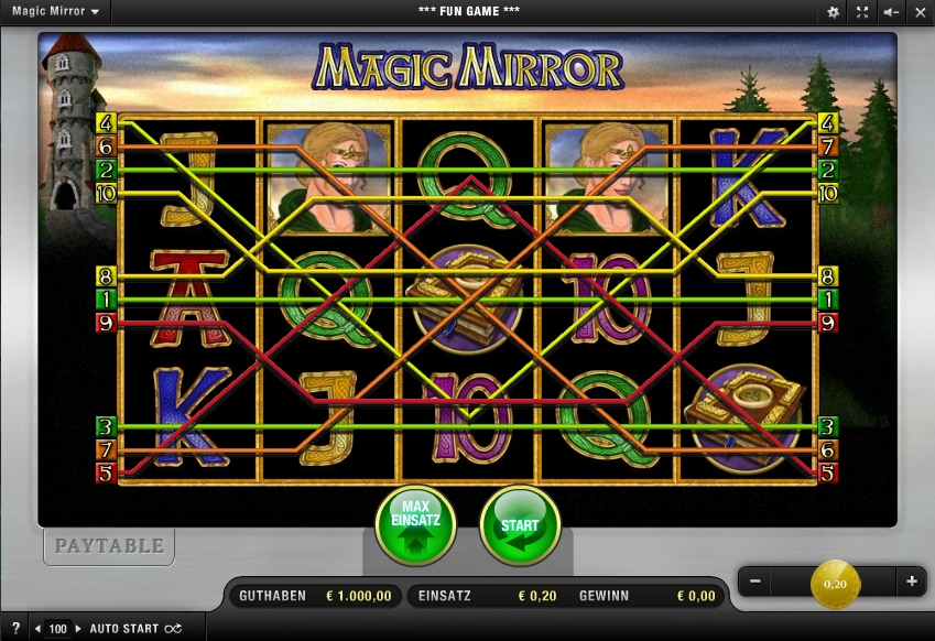 Magic Mirror im Sunmaker Casino spielen
